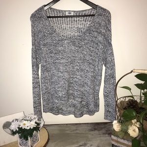 Old Navy Pull Over Knit Sweater 100% Cotton